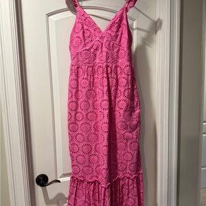 Vineyard Vines Pink Maxi Dress